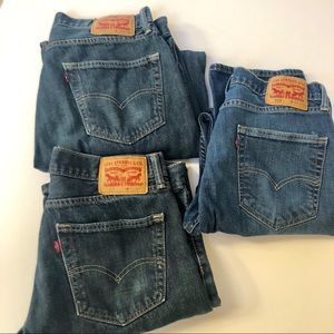 Men’s Levi 505 Jeans 34x32.  No rips or tears